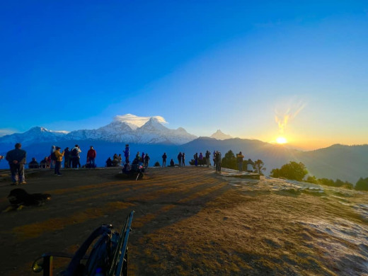 तीन वर्षपछि चिनियाँ पर्यटक म्याग्दीको घोडेपानीमा